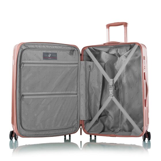 Heys Xtrak 4 ruote Set di valigie 3 pezzi con piega di espansione