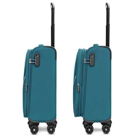 Stratic taska Trolley cabina a 4 ruote S 55 cm con piega a espansione