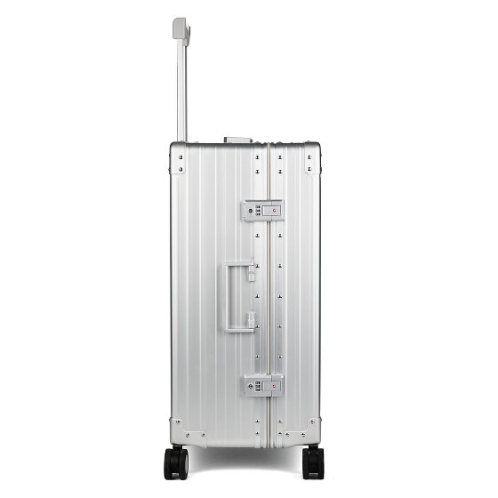 Aleon Carrello Traveler a 4 ruote in Alluminio da 67 cm con borsa per indumenti