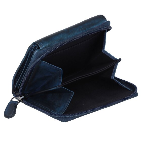 Jack Kinsky Portafoglio Nelson RFID in pelle 12,5 cm