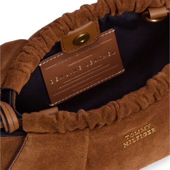 Tommy Hilfiger Soft Leather Borsa a sacco Vera Pelle 25 cm