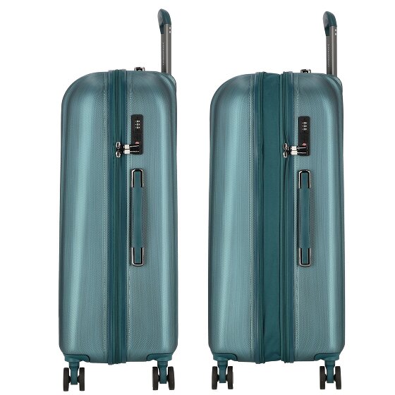 Polestream Moonrock 4 ruote Carrello 78 cm con piega di espansione