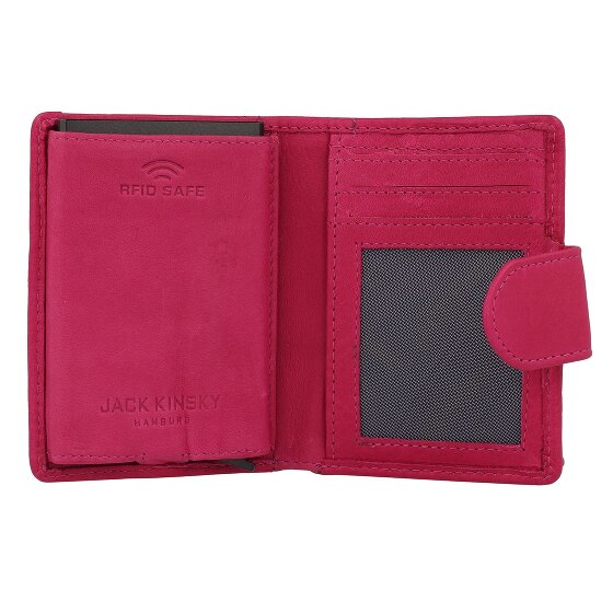 Jack Kinsky Aruba Portafoglio Protezione RFID Pelle 7.5 cm