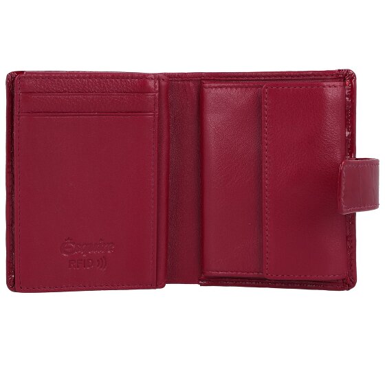 Esquire Nizza Portafoglio Protezione RFID Pelle 9.5 cm