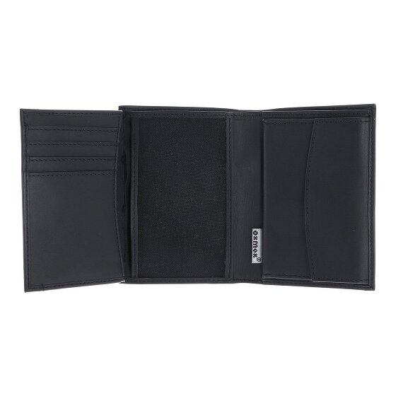 oxmox Leather Portafoglio Protezione RFID Vera Pelle 13 cm