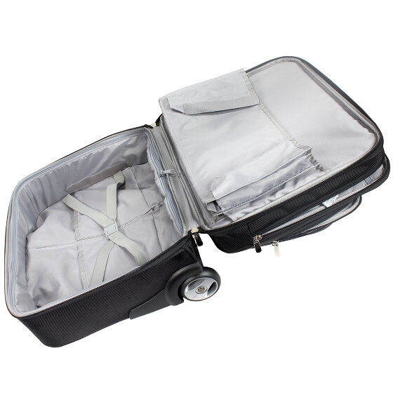 d&n Bussiness & Travel Trolley business a 2 ruote da 41 cm Scomparto per laptop