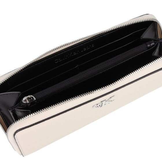 Calvin Klein Jeans Minimal Monogram Portafoglio 19 cm Calvin Klein Jeans Minimal Monogram Portafoglio 19 cm