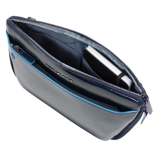 Piquadro Blue Square Borsa a tracolla Vera Pelle 30 cm