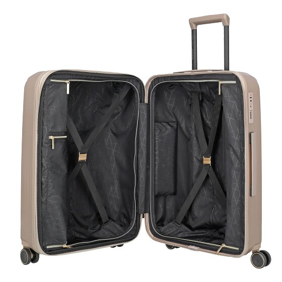 Travelite Barbara 4 ruote Set di valigie 3 pezzi con piega di espansione