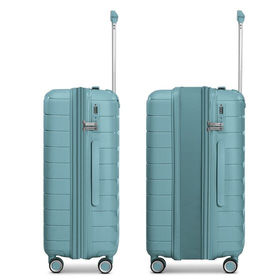 Franky London 4 ruote Carrello della cabina S 55 cm con piega di espansione