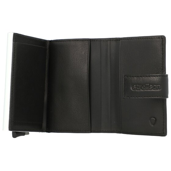 Strellson Carter c-three Custodia per carte di credito RFID in pelle 7 cm