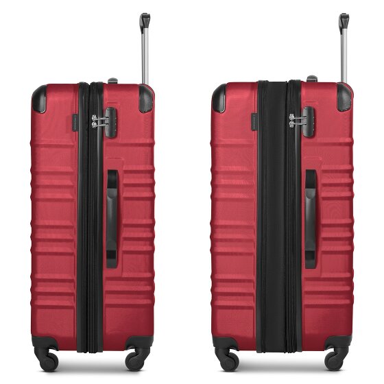 Wenger Amplar Evo 4 ruote Carrello L 75 cm con piega di espansione