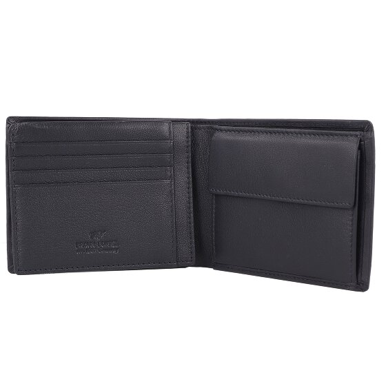 Braun Büffel Hannes Portafoglio Protezione RFID Pelle 12 cm