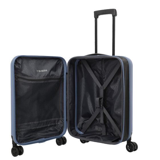 Travelite Basics carrello cabina pieghevole a 4 ruote 55 cm