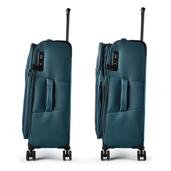 d&n Travel Line 9804 4 ruote Carrello M 68 cm espandibile