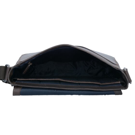 Leonhard Heyden Dakota Messenger in pelle 32 cm