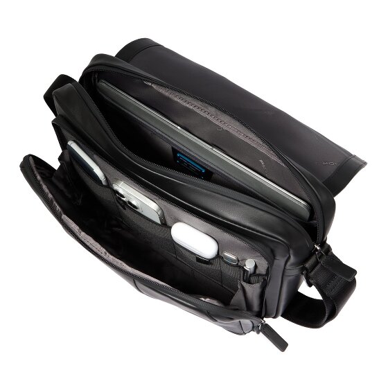 Piquadro Urban Messaggero Protezione RFID Pelle 35 cm Scomparto per laptop