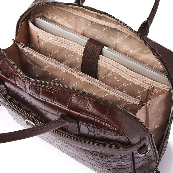 Castelijn & Beerens Lisa Valigetta Protezione RFID Pelle 41 cm Scomparto per laptop