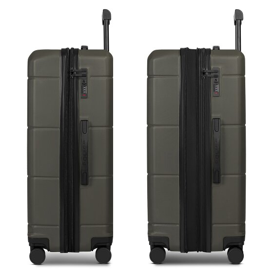 Police London 4 ruote Carrello 74 cm con piega di espansione