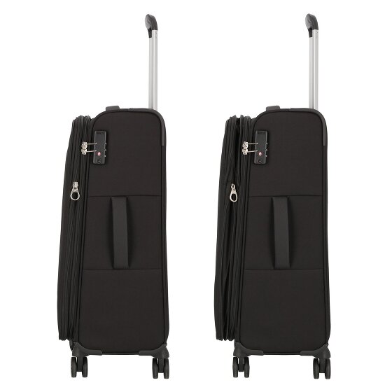 American Tourister Blazing Ride 4 ruote Set di valigie 3 pezzi con piega di espansione