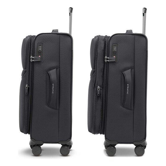 Stratic Lite 4 ruote Carrello M 65 cm espandibile