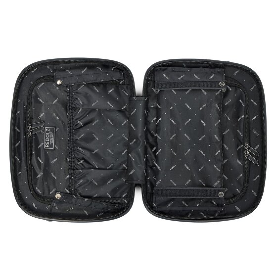 Redolz Set di valigie Essentials 14 a 4 ruote + beauty case 4 pezzi con piega elastica