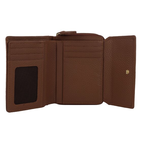 Braun Büffel Asti Portafoglio RFID in pelle 12 cm