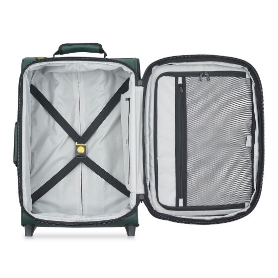 Delsey Paris Maubert 2.0 2 ruote Carrello della cabina 55 cm con piega di espansione Delsey Paris Maubert 2.0 2 ruote Carrello della cabina 55 cm con piega di espansione