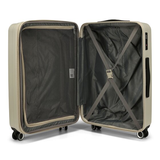 American Tourister Aerojoy 4 ruote Set di valigie 3 pezzi con piega di espansione