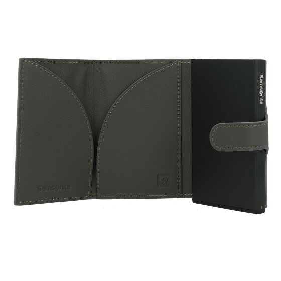 Samsonite Custodia per carte di credito Alu Fit RFID in pelle 6,5 cm