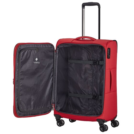 Travelite Chios 4 ruote Carrello 67 cm con piega di espansione