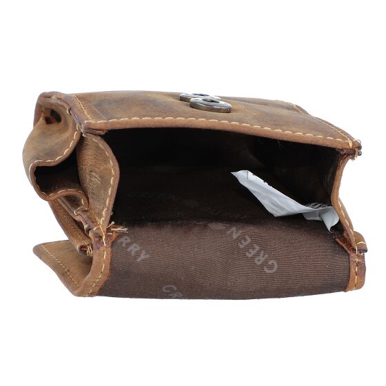 Greenburry Portasigarette vintage in pelle 7,5 cm