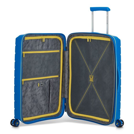 Roncato B-Flying 4 ruote Set di valigie 2 pezzi con piega di espansione