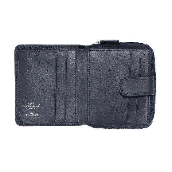 Golden Head Polo Portafoglio Protezione RFID Vera Pelle 10.5 cm