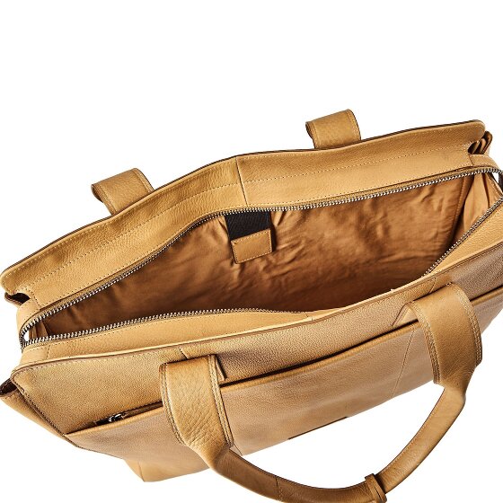 Burkely Soft Skylar Borsa shopper Vera Pelle 40 cm Vano porta PC