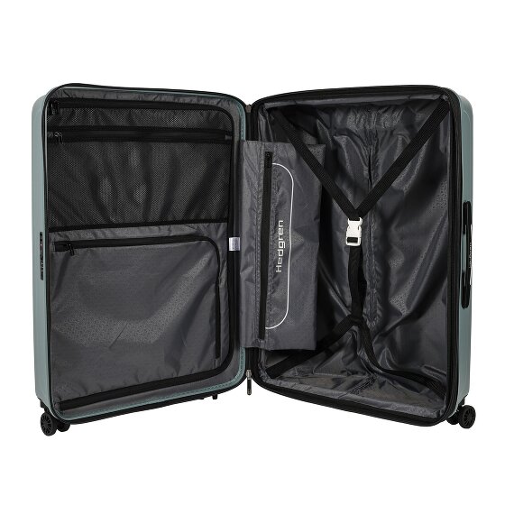 Hedgren Comby Grip 4 ruote Carrello L 74 cm con piega di espansione