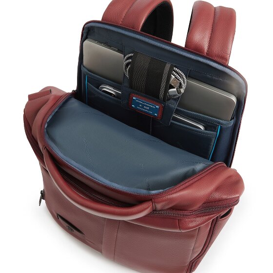 Piquadro Russell Zaino da lavoro Protezione RFID Pelle 42 cm Scomparto per laptop