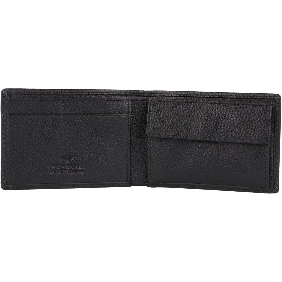 Braun Büffel Portafoglio Prato RFID in pelle 10 cm
