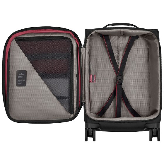 Victorinox Crosslight Softside 4 ruote Carrello della cabina 55 cm con piega di espansione