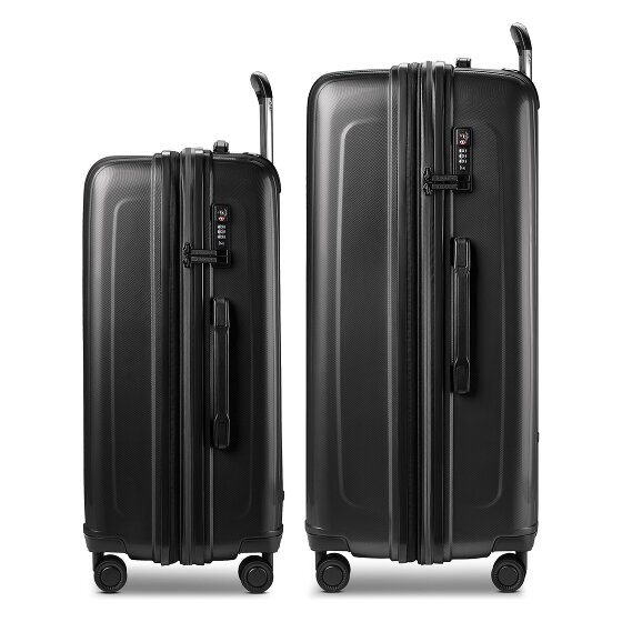 Redolz Essentials 14 4 ruote Set di valigie 2 pezzi espandibile