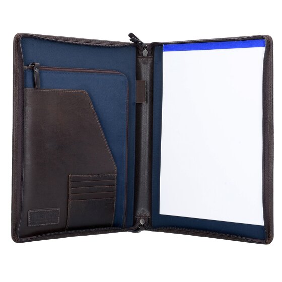 Leonhard Heyden Dakota Writing Case in pelle 32 cm Scomparto per laptop