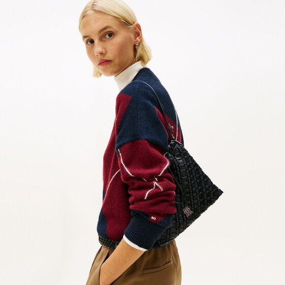 Tommy Hilfiger TH Braided Borsa a tracolla 25 cm
