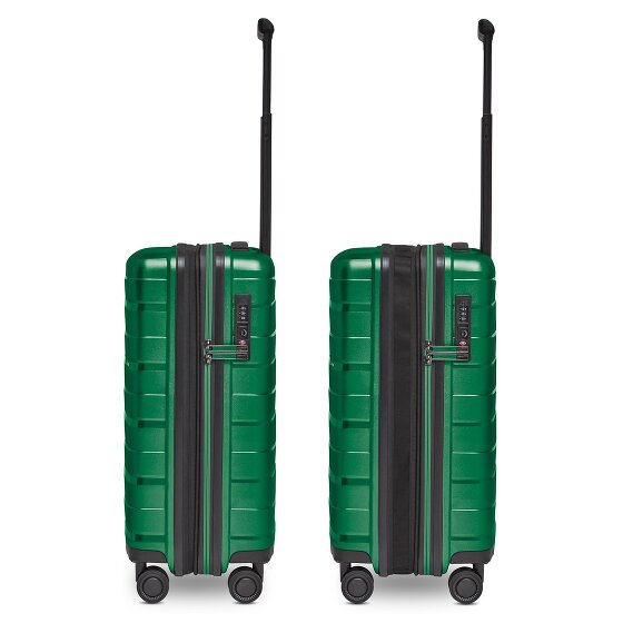 Bergpfeil Carrello da viaggio a 4 ruote per cabina S 55 cm con piega ad espansione