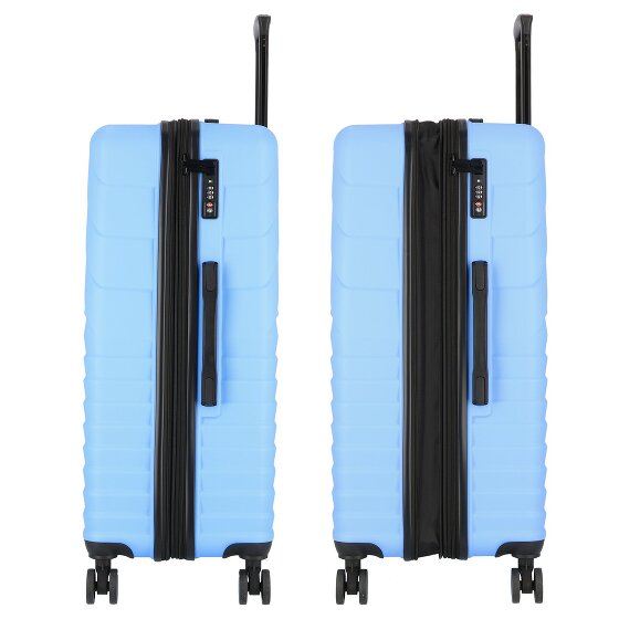 Cocoono Larnaka 4 ruote Carrello 78 cm con piega di espansione