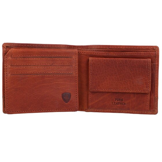 Spikes & Sparrow Portafoglio RFID in pelle 11 cm