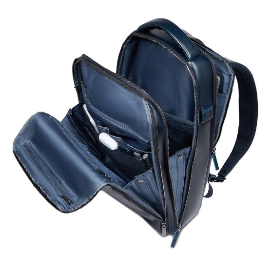 Piquadro Blue Square Zaino da giorno Pelle 42 cm Scomparto per laptop