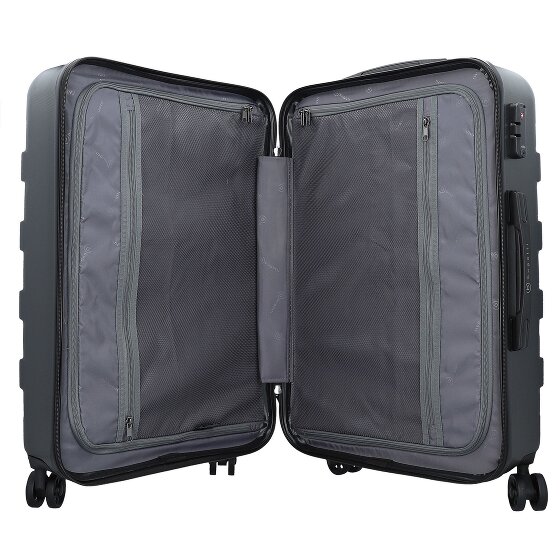 bugatti Galatea 4 Roll Suitcase Set 3pcs. bugatti Galatea 4 Roll Suitcase Set 3pcs.