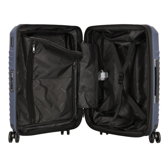 Samsonite Intuo 4 ruote Carrello della cabina S 55 cm con piega di espansione