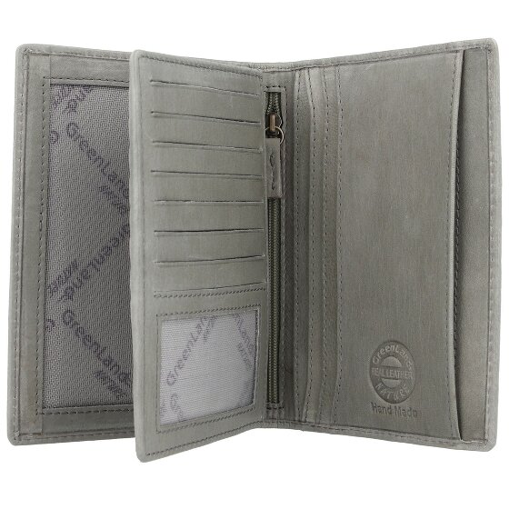 Greenland Nature Custodia per passaporto in pelle RFID di colore morbido 12 cm