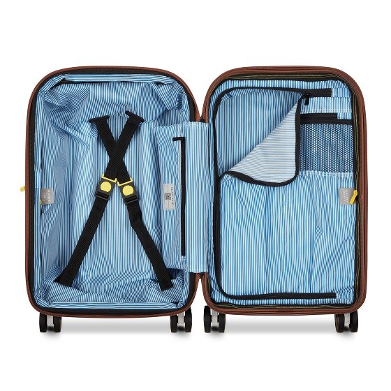 Delsey Paris Carrousel 2 4 ruote Carrello della cabina 55 cm con piega di espansione